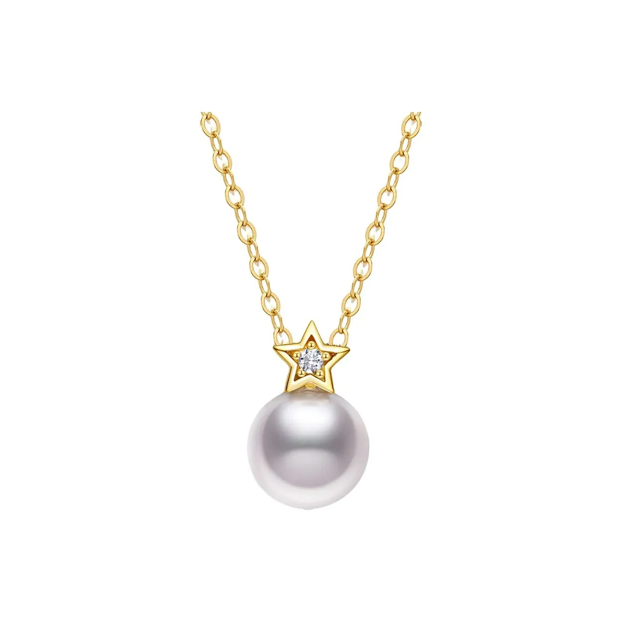 ME LUXE Saltwater Pearl Necklace Artisan Craft Minimalist Style Elegant And Durable Women's