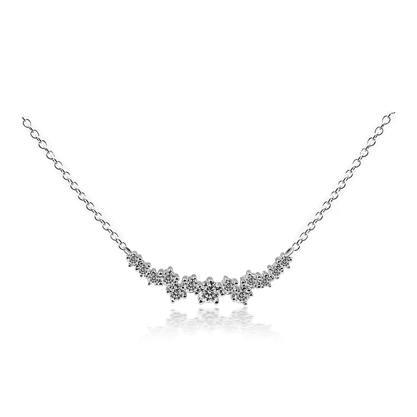 WIC Moissanite Necklaces Unisex