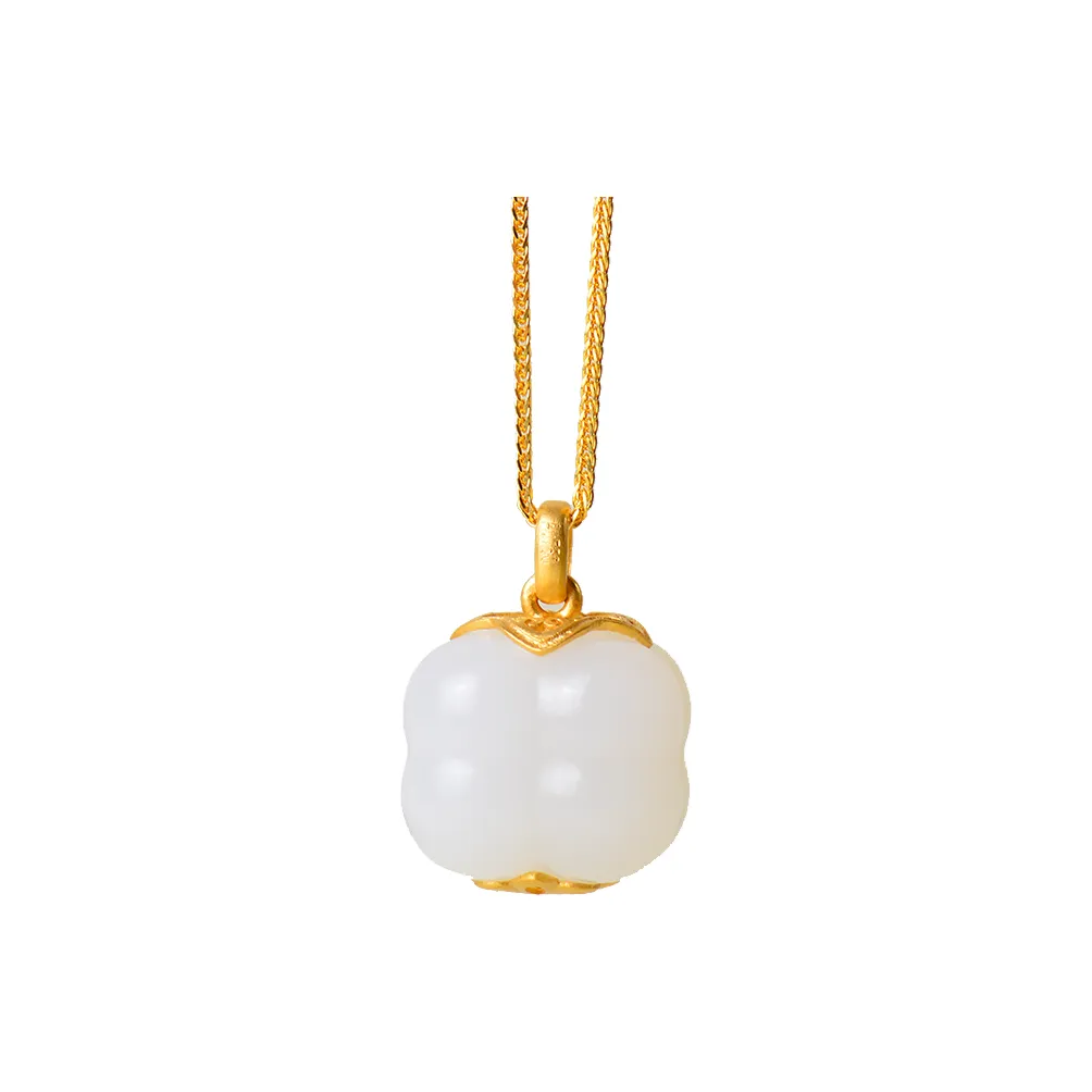 Survival Necklaces White Jade Women's