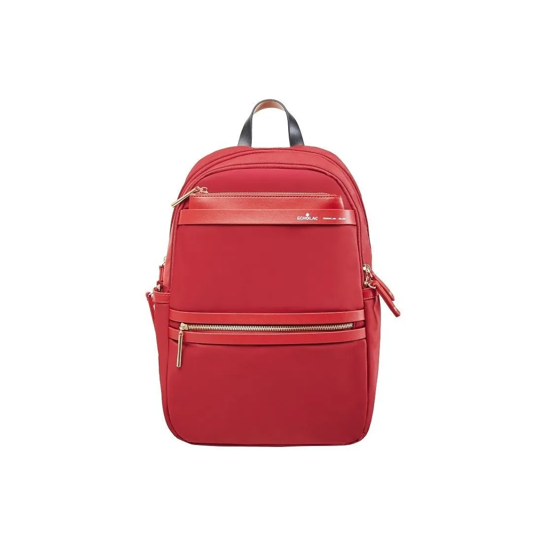 ECHOLAC Fabric Backpack Combo Bag Detachable Lightweight Backpack Regular Women's Black/Khaki