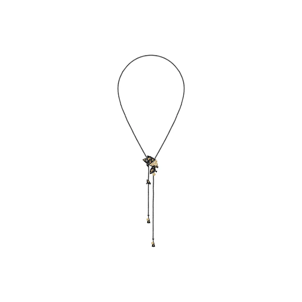 masw Новый китайский стиль Винтаж Веер Цветочный Ожерелья Женские