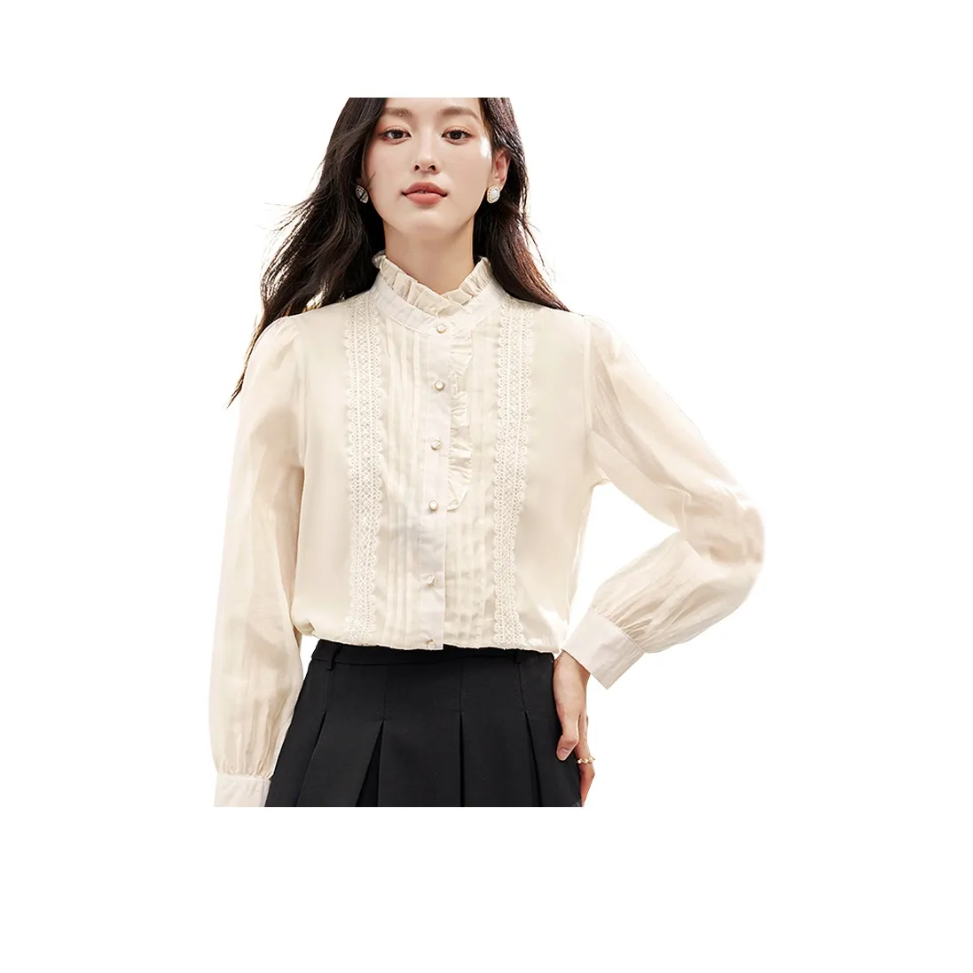 VICTORIA VERA Рубашка Женская Бежевая