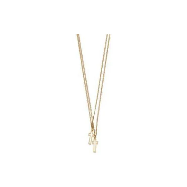 Dsquared2 Double Layer Jesus Necklace