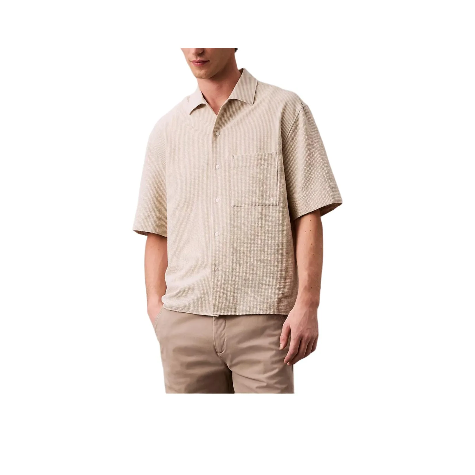 Calvin Klein Shirts Men's Beige
