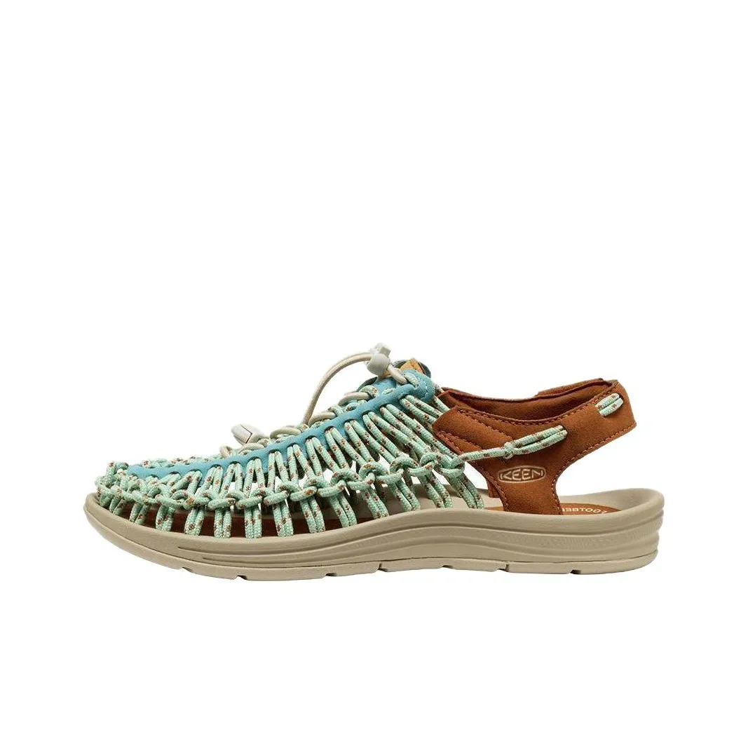 KEEN Uneek Дышащая Обувь для треккинга Женская Синяя Коричневая