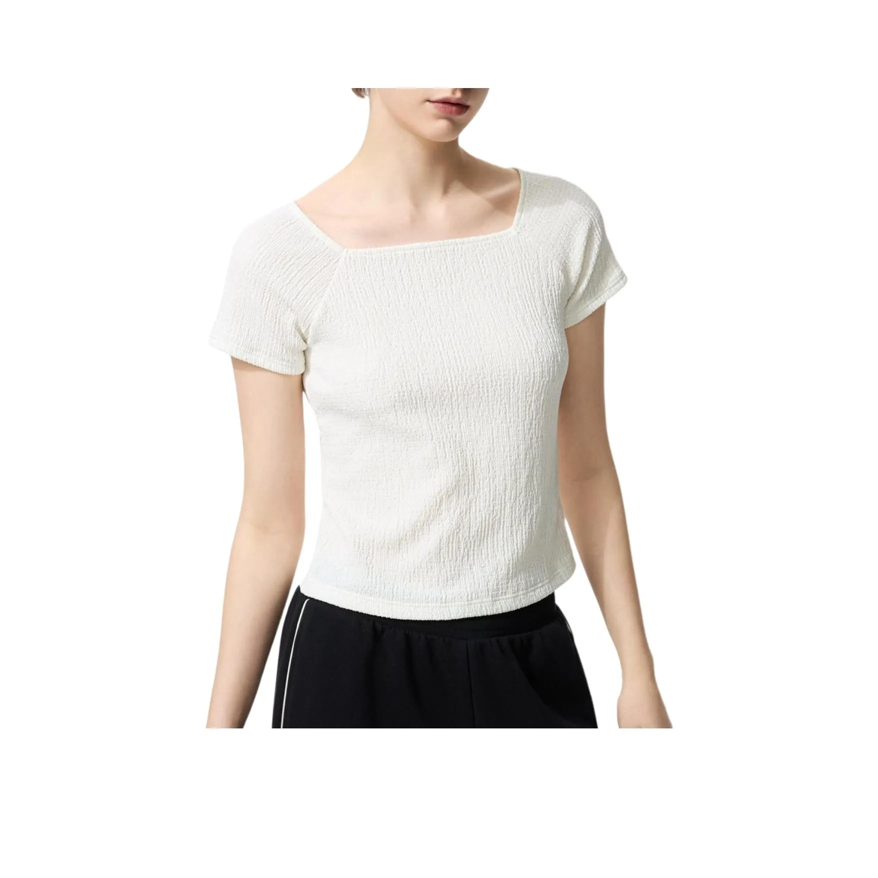 UNIQLO T Shirts Women's Ivory