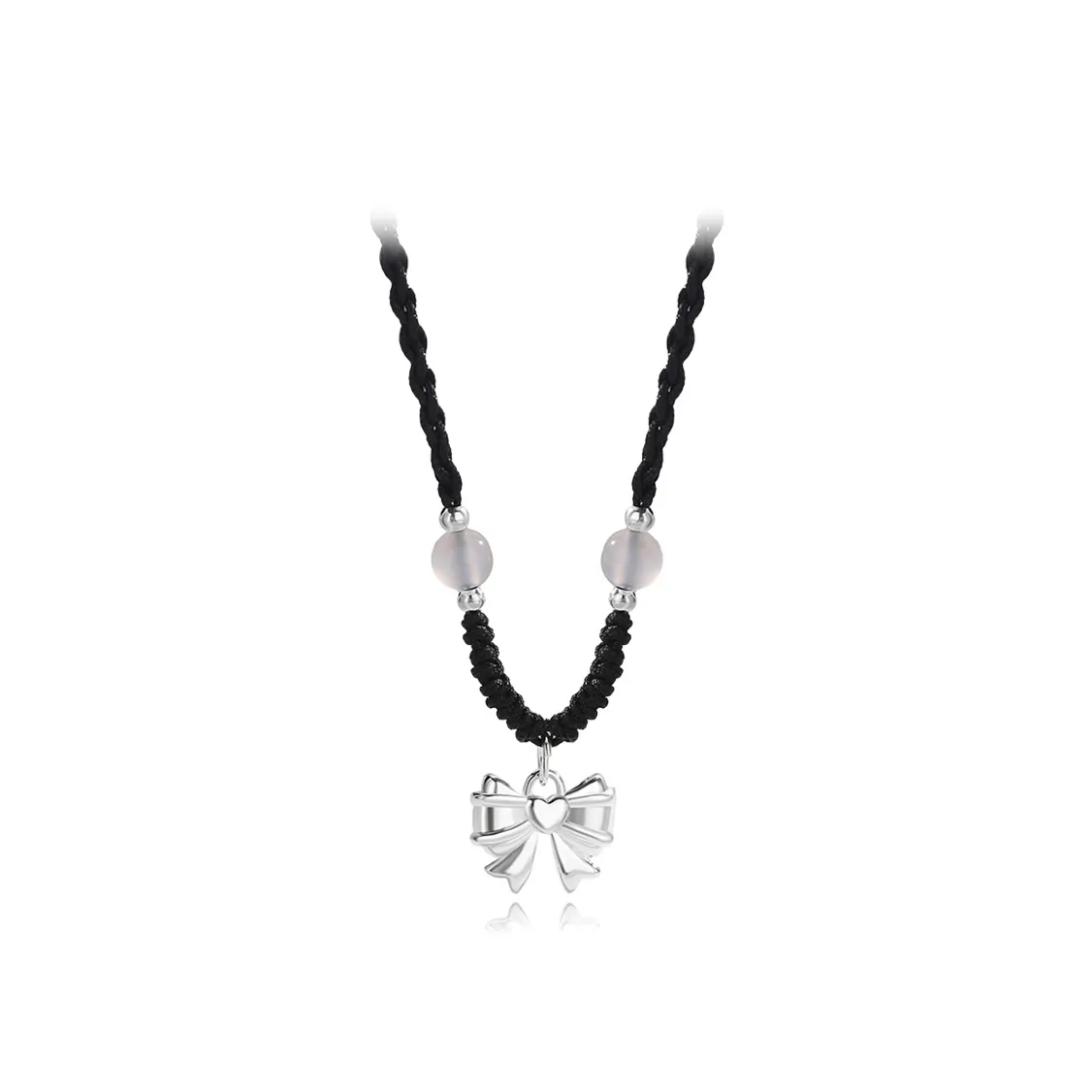 MUYAN Сплав Сердце Бант Ожерелье Женские