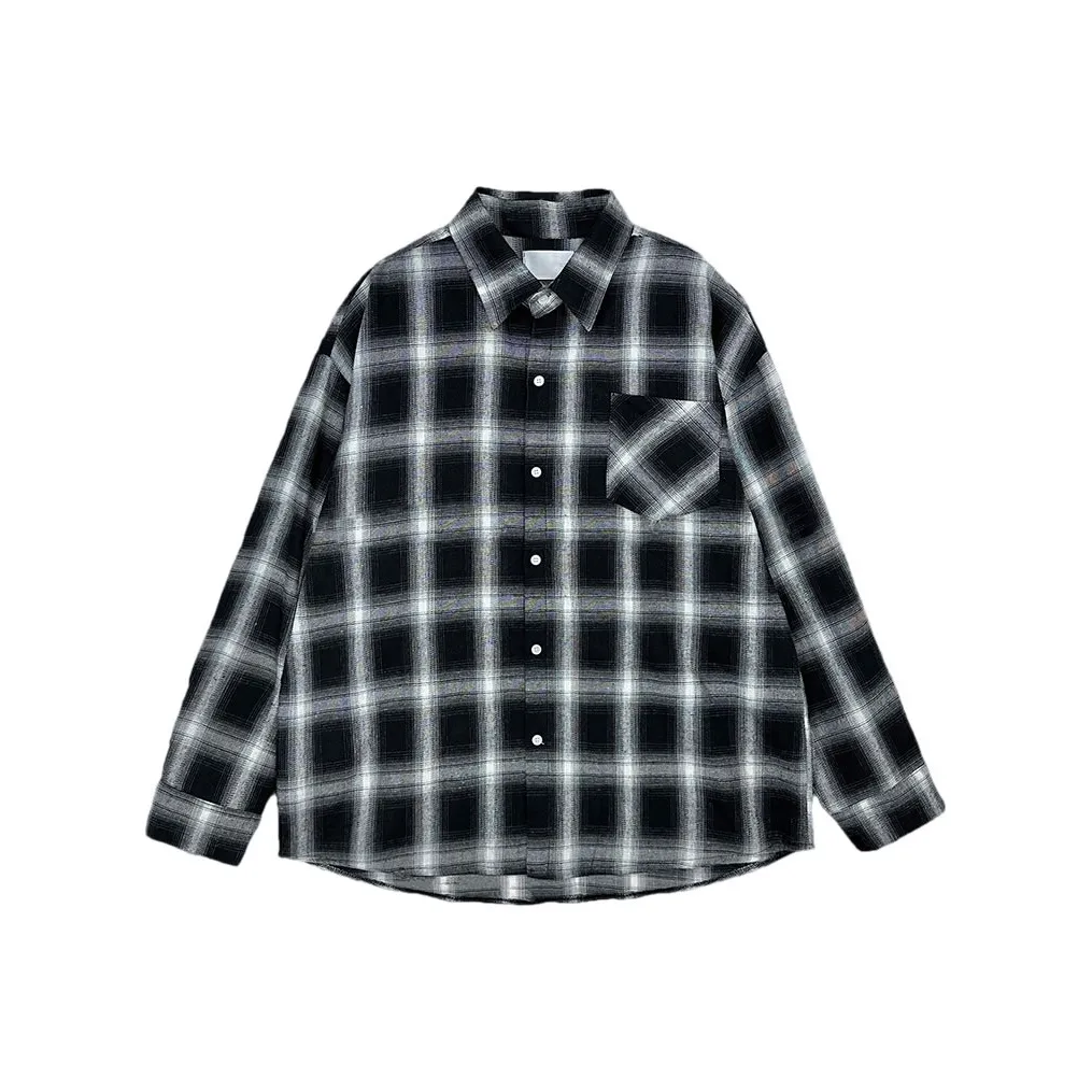 CUCHOHOMME Черная клетка Мужская рубашка