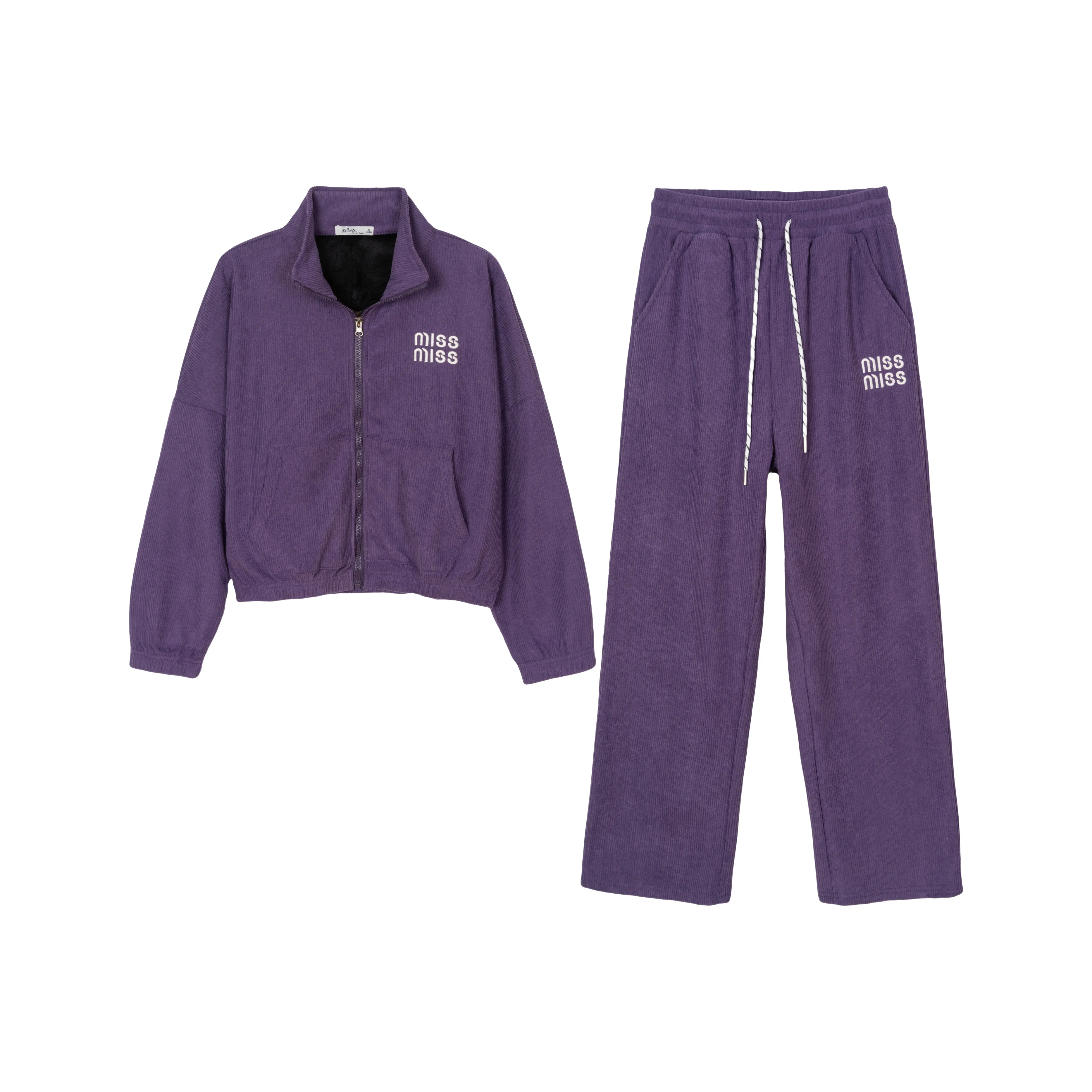 FAWENXIANGZI Свитшот Комплект Женский