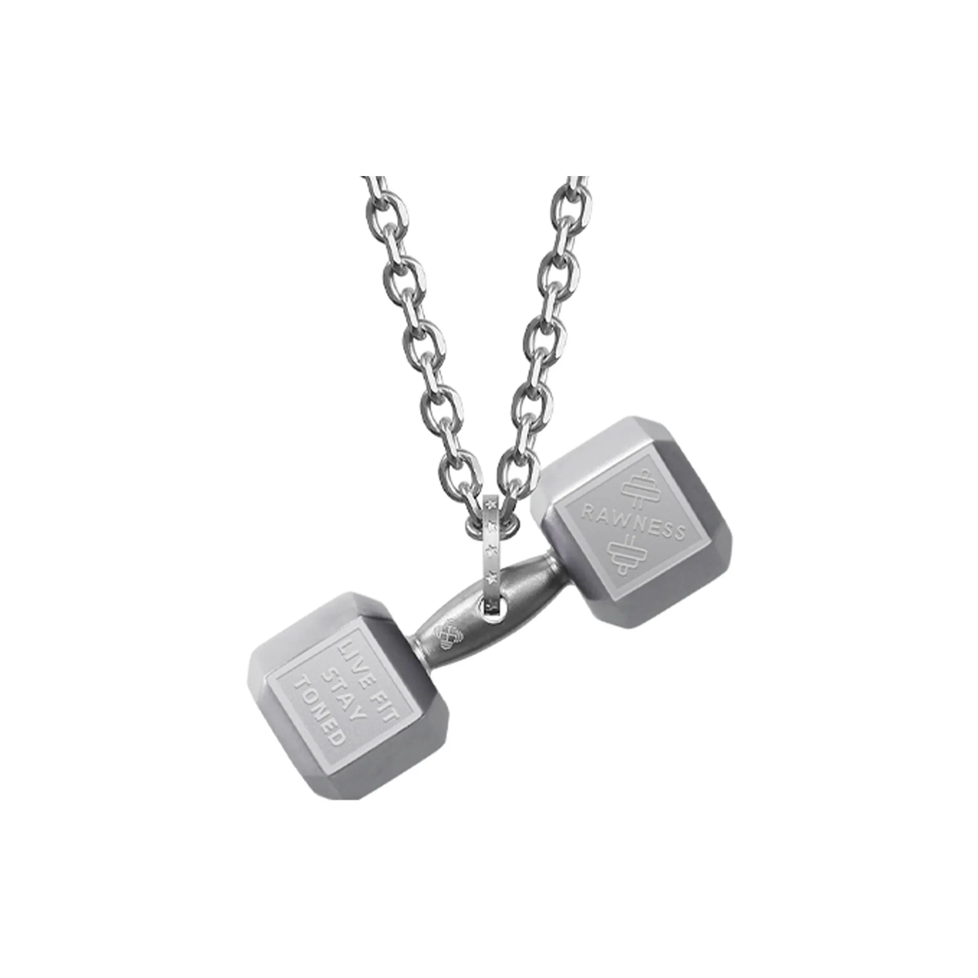 RAWNESS Титановые стальные ожерелья мужские