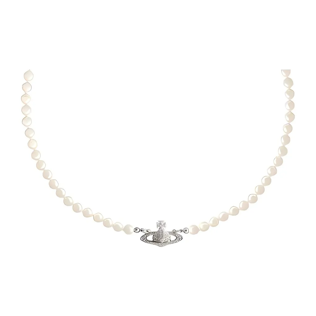 Vivienne Westwood Orb pendant Pearl Necklace