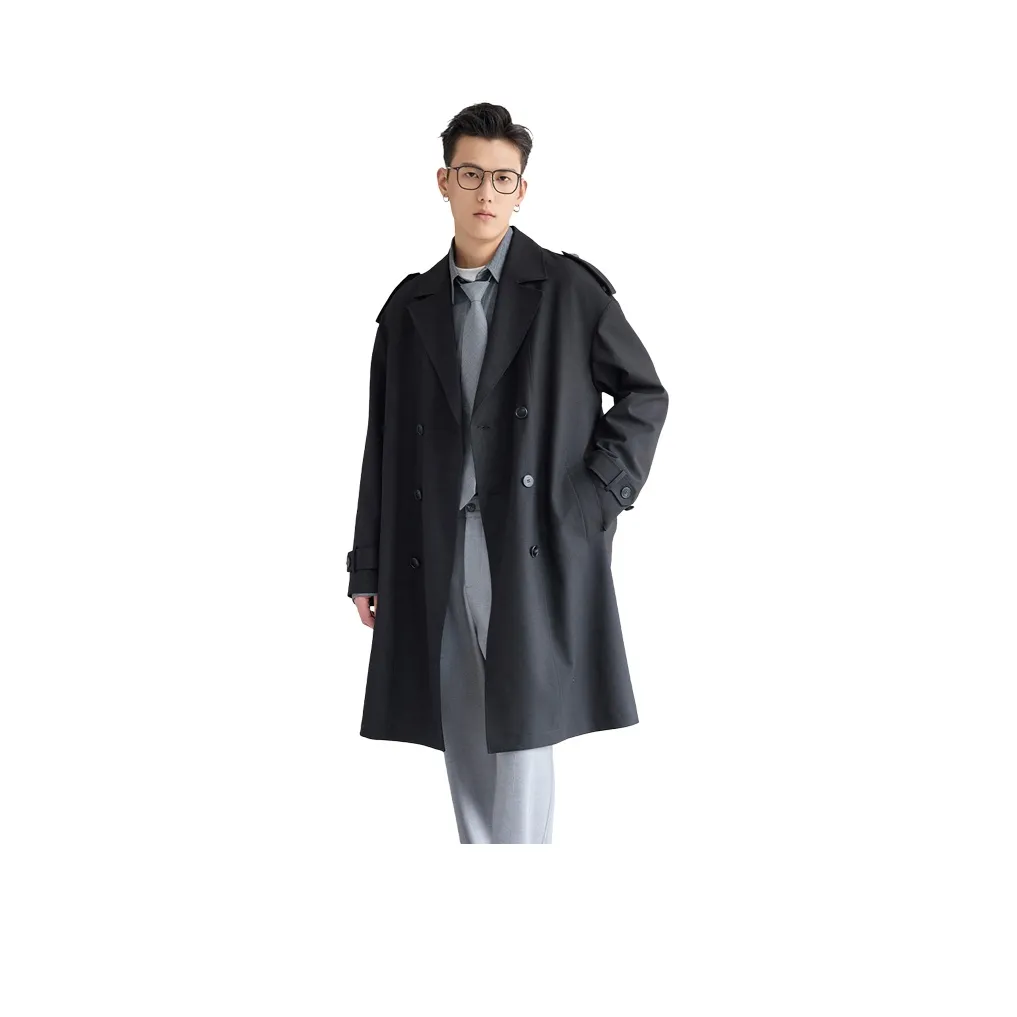 A.B.X Trench Coats Unisex