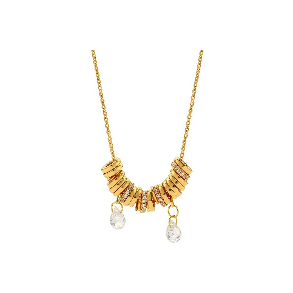 BOONEE ALUS Медный IS Покрытие из каратного золота Ожерелья Женские