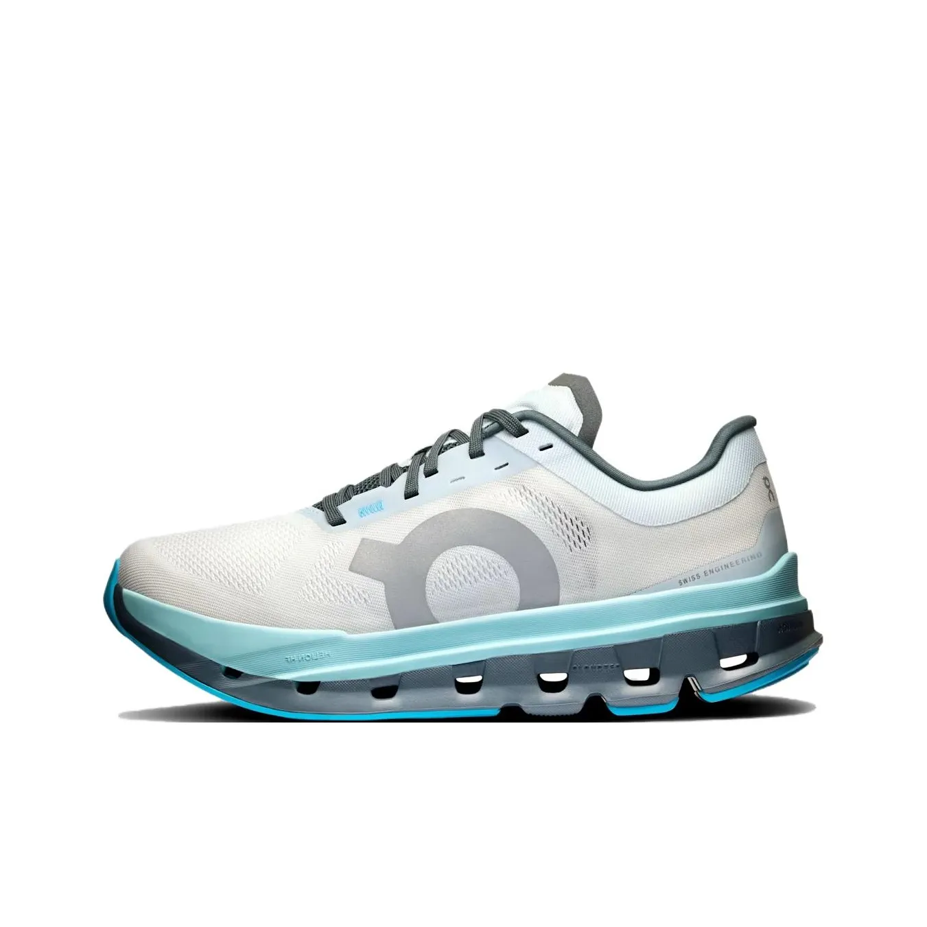 On Cloudflow 5 Rebound Низкий Топ Беговые кроссовки Женские Серый