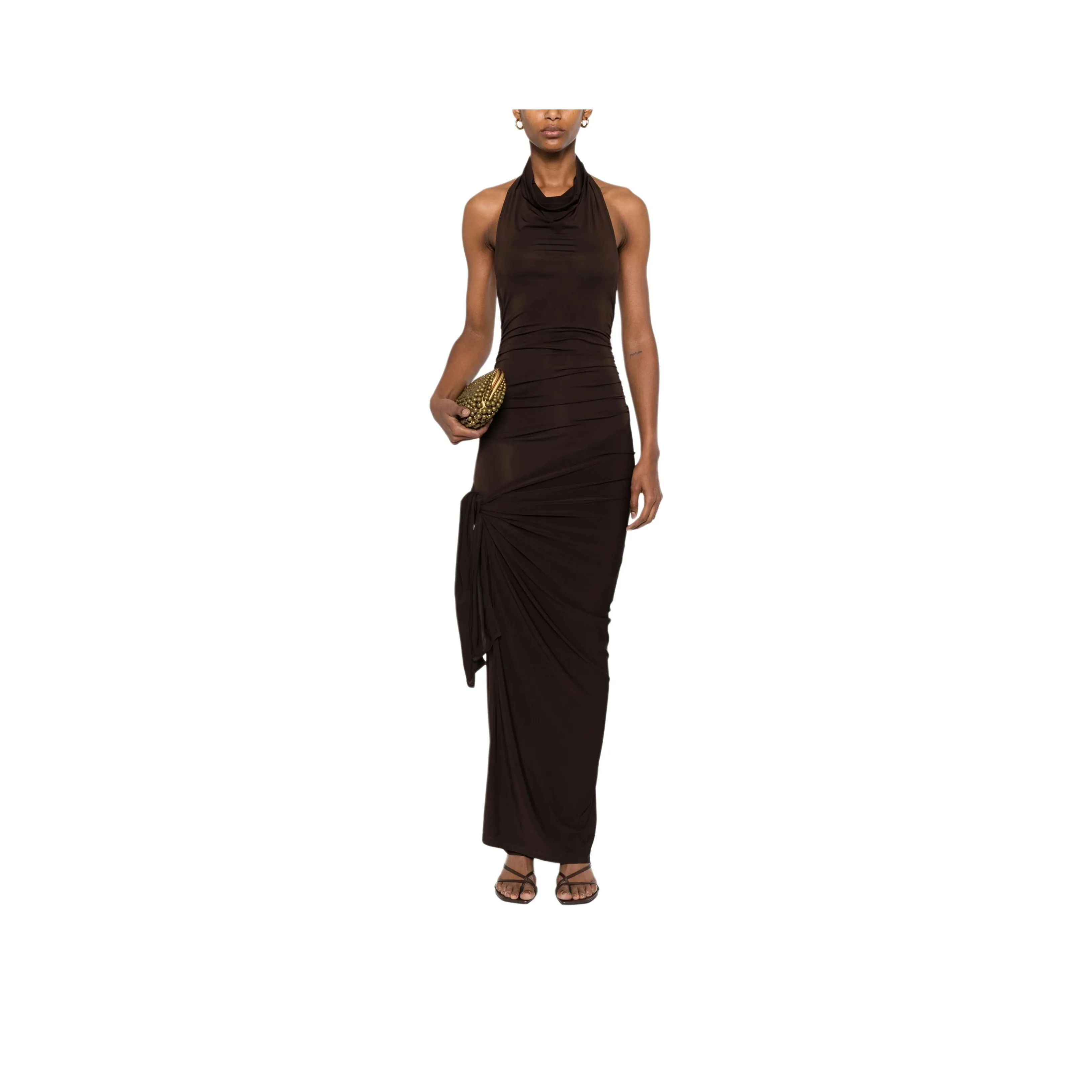 Paloma Wool Halcon Open Back Maxi Dress