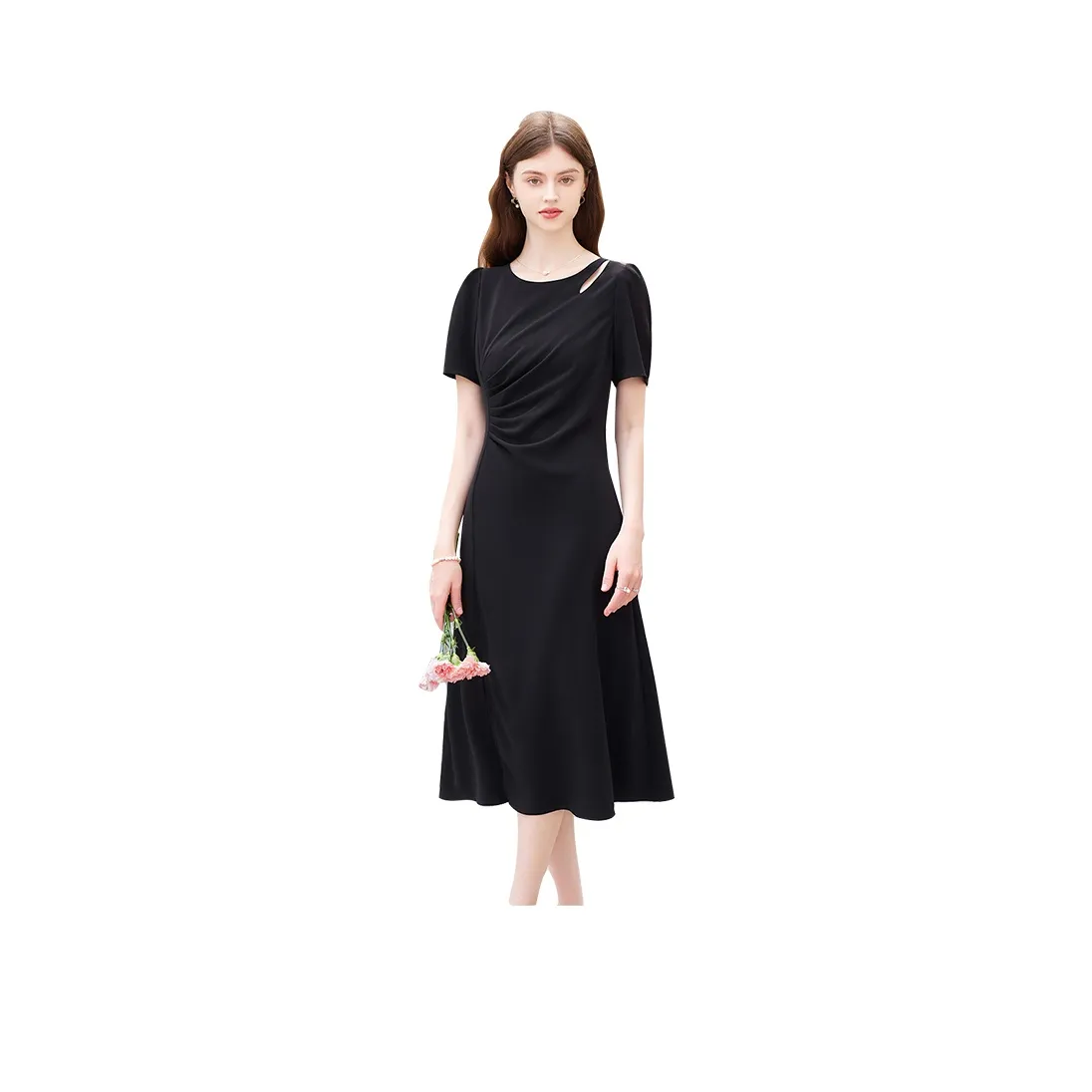 TOUCH Short Sleeved Dress Women's Black