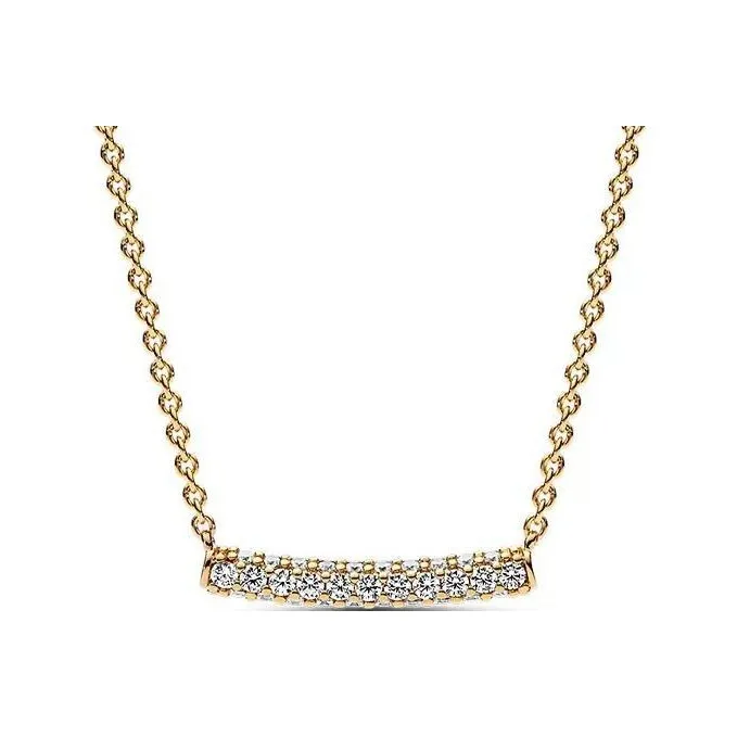 Pandora 14K Gold-Plated Necklaces Unisex Gold