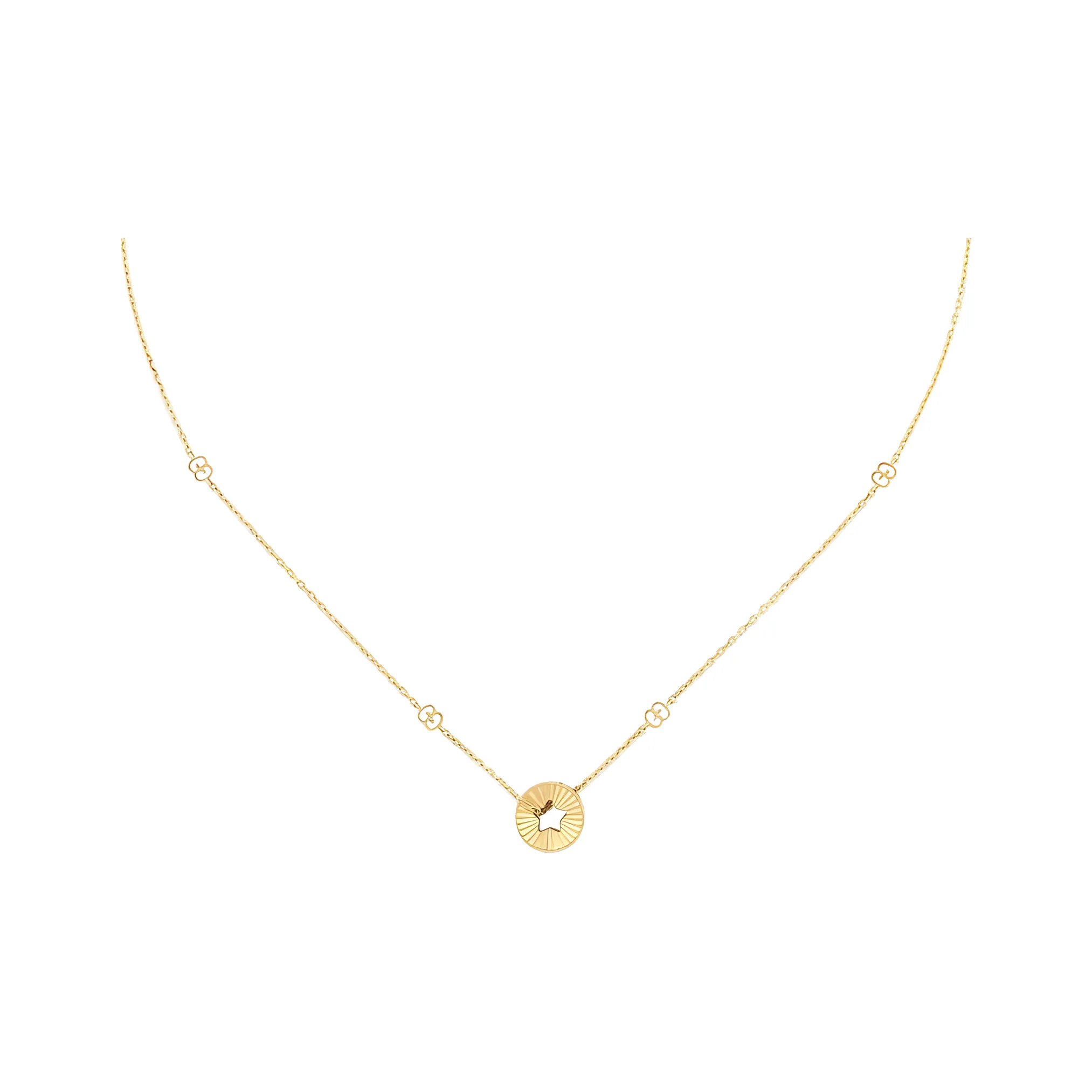 GUCCI Icon 18k Star Necklace