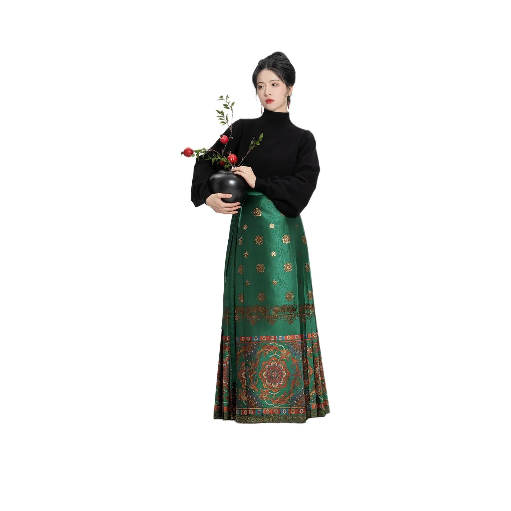 Weaving Division Skirt Set Women's