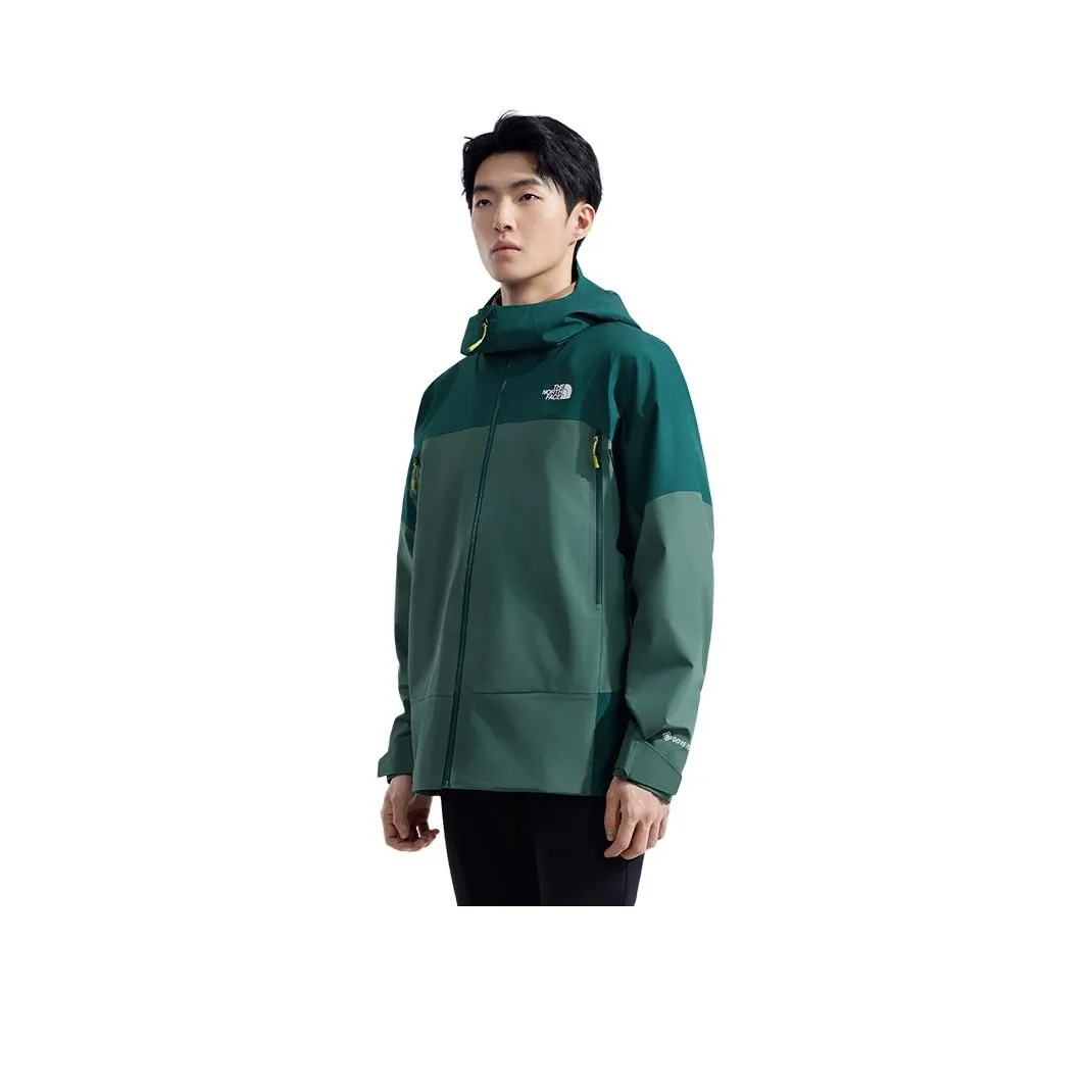 The North Face Водонепроницаемый и Дышащий Ветровка Мужской Утино-Зеленый