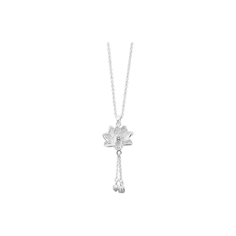 LIPSW 999 Fine Silver Necklaces Women's