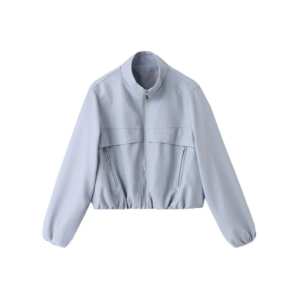 Yi Mengyuan Leather Jacket Women's