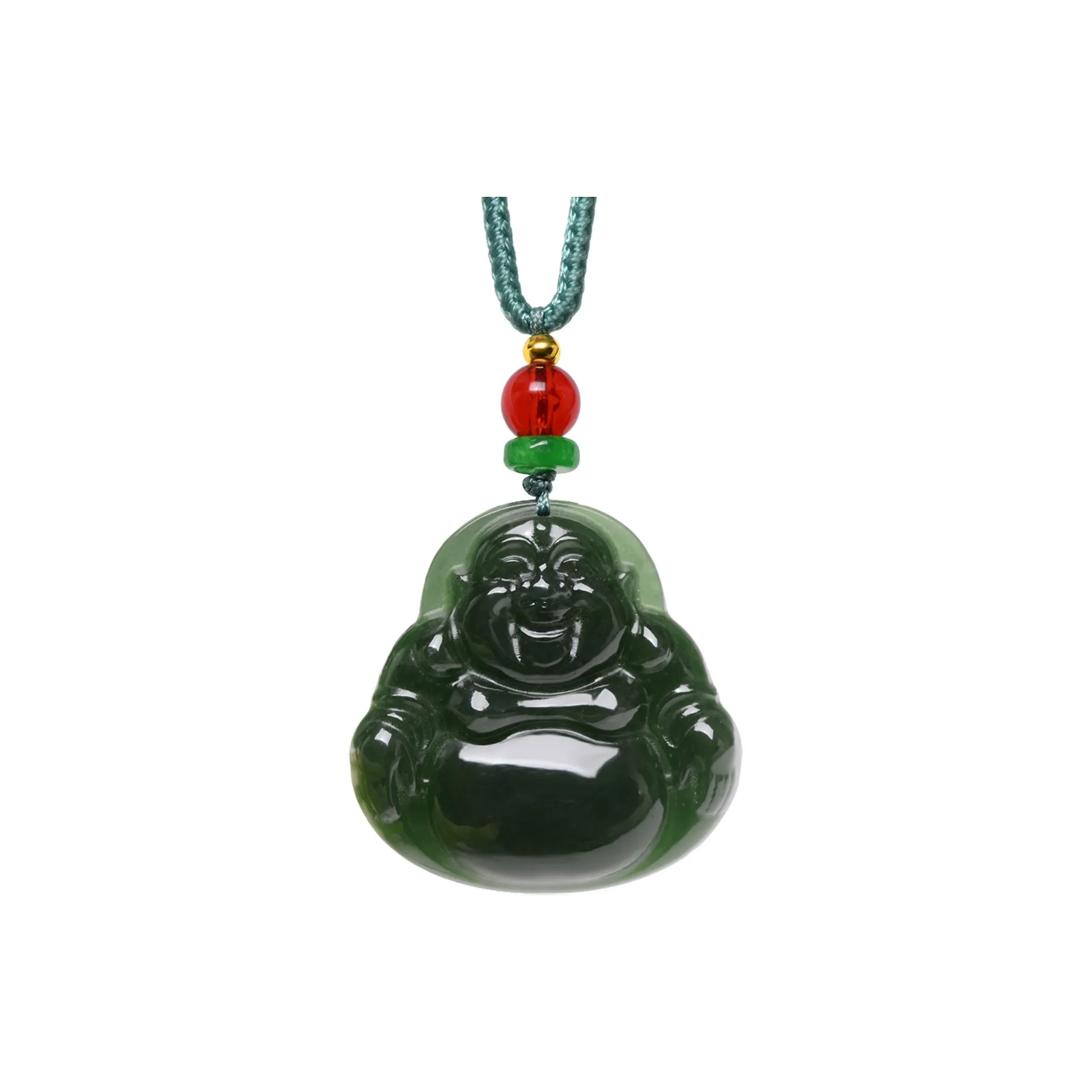 MARY WINDSOR Tower Jade Buddha Pendant With Jade And Stone Buddha Pendant Jasper Women's