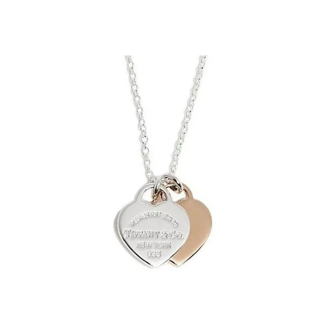 TIFFANY & CO. Return To Tiffany Collection 925 Sterling Silver Necklaces Women's Silver