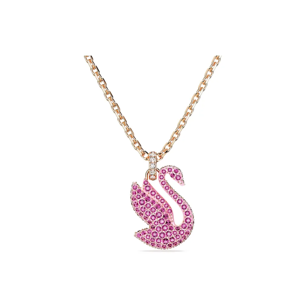Swarovski Swan Золотое Покрытие Ожерелье Женское