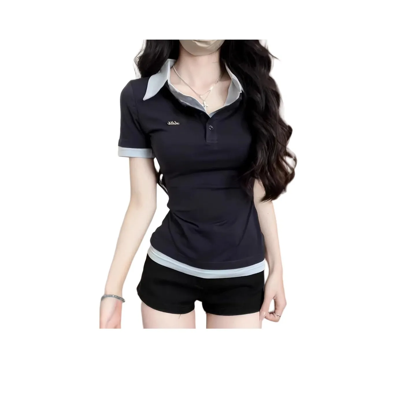 GOSO Темно-синий Женские Поло