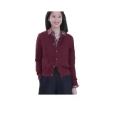 앙코라 레드 골드 실버 루렉스 텍스처