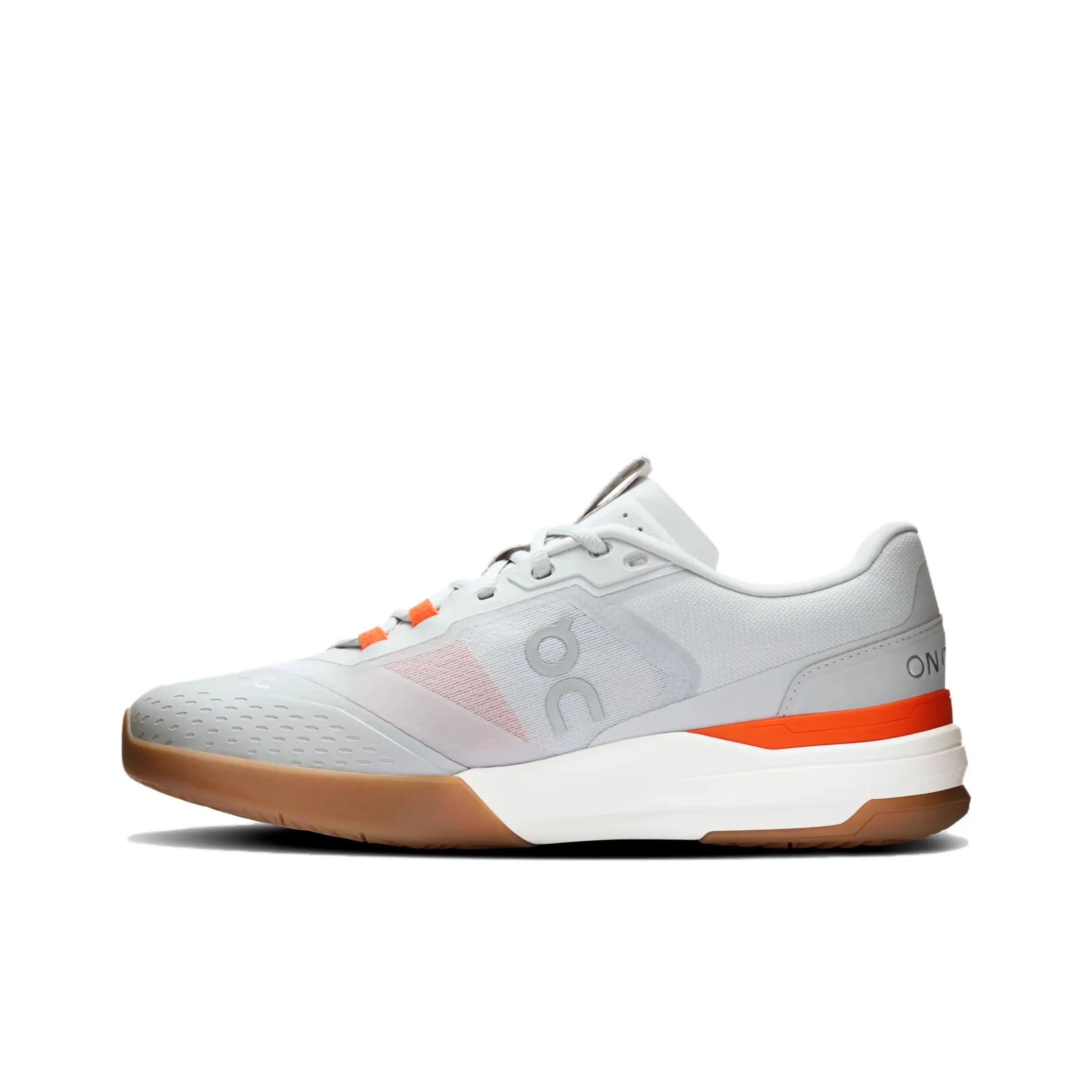 On THE ROGER Advantage Pro Устойчивые к истиранию Низкие Кроссовки для тенниса Мужские Серый Белый