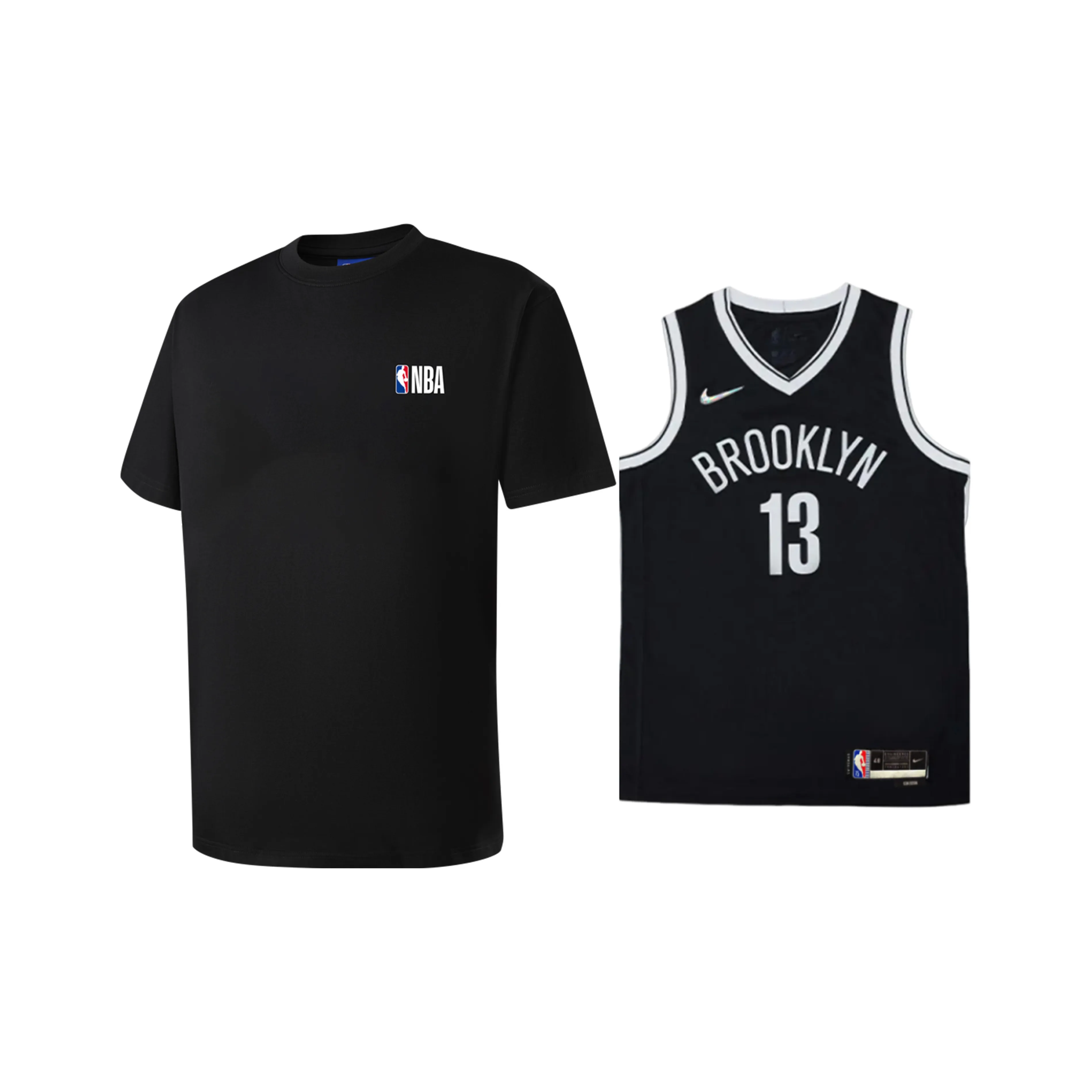 NBA x Nike Brooklyn Nets Повседневная Спортивная Одежда Унисекс
