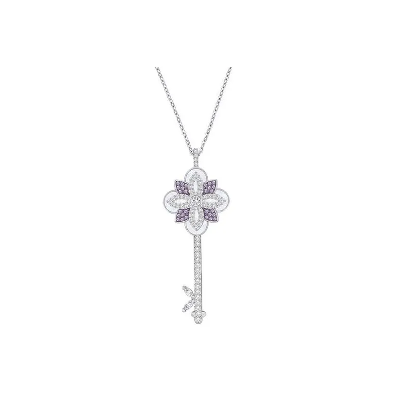 Swarovski Искусственный кристалл Ожерелья Женское Серебро