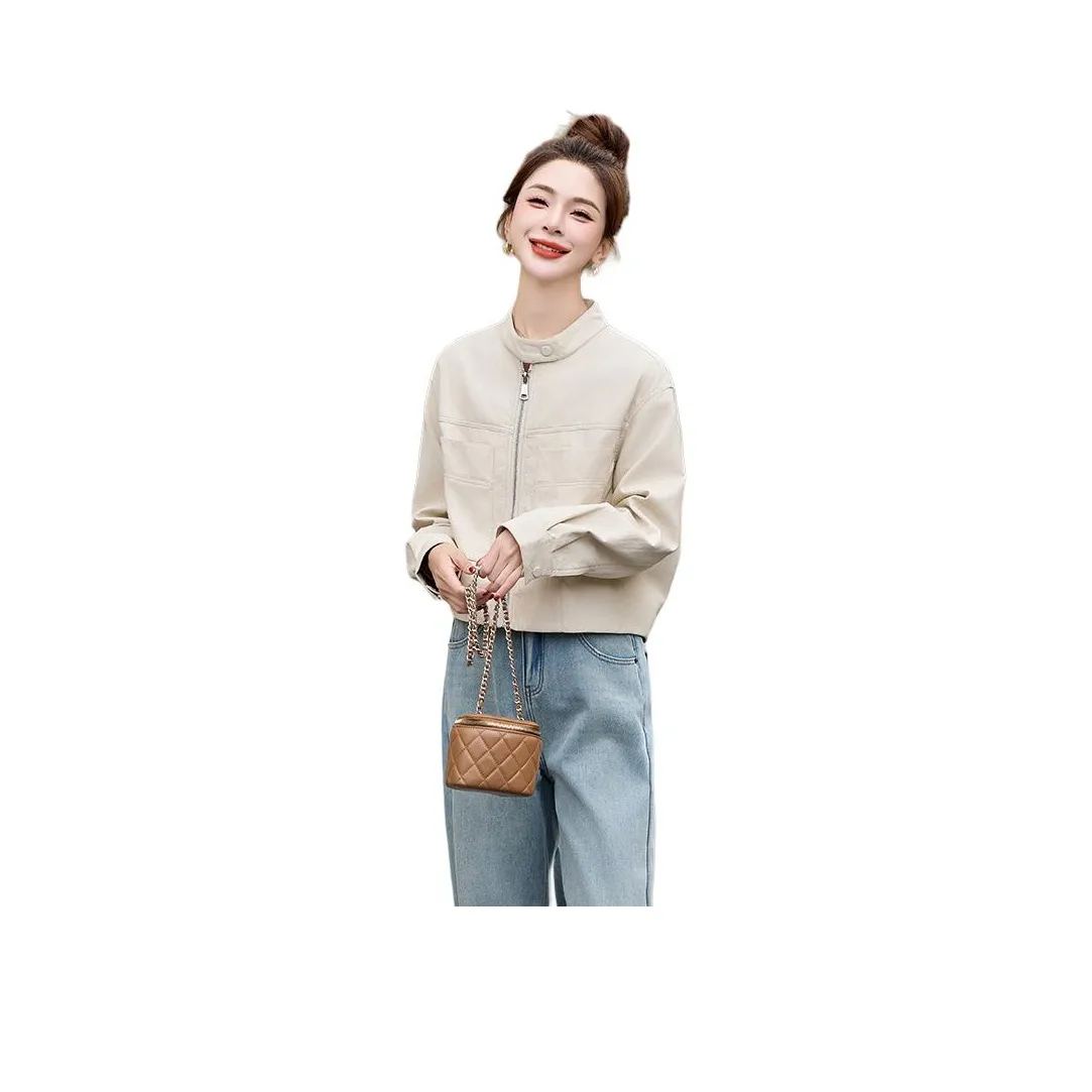 Yi Mengyuan Leather Jacket Women's