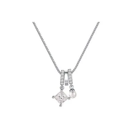 Abyb Charming Родиевое покрытие Медный усиленный на ключицу Вечеринка Стиль Унисекс