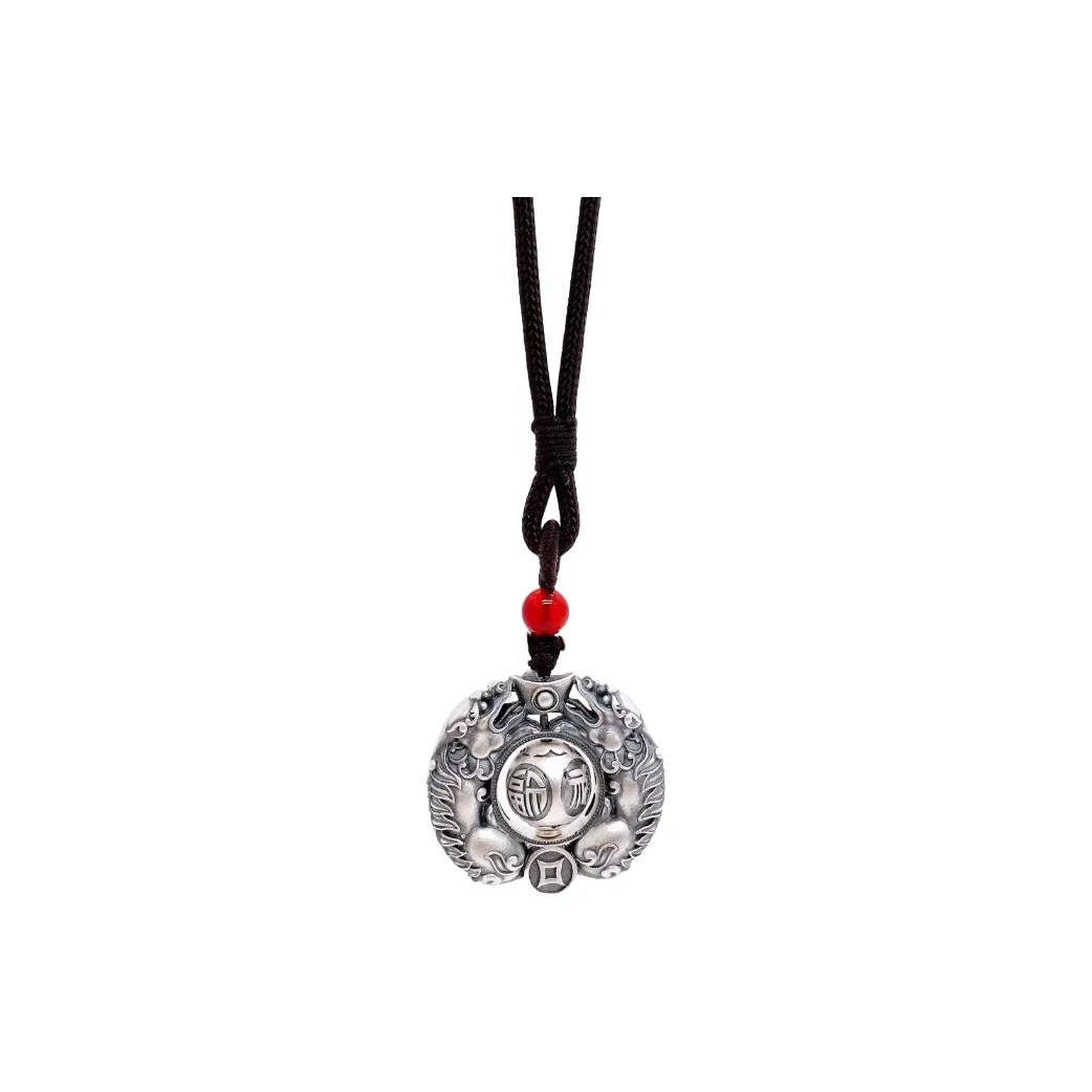 FUYUFU 999 Fine Silver Necklaces Unisex