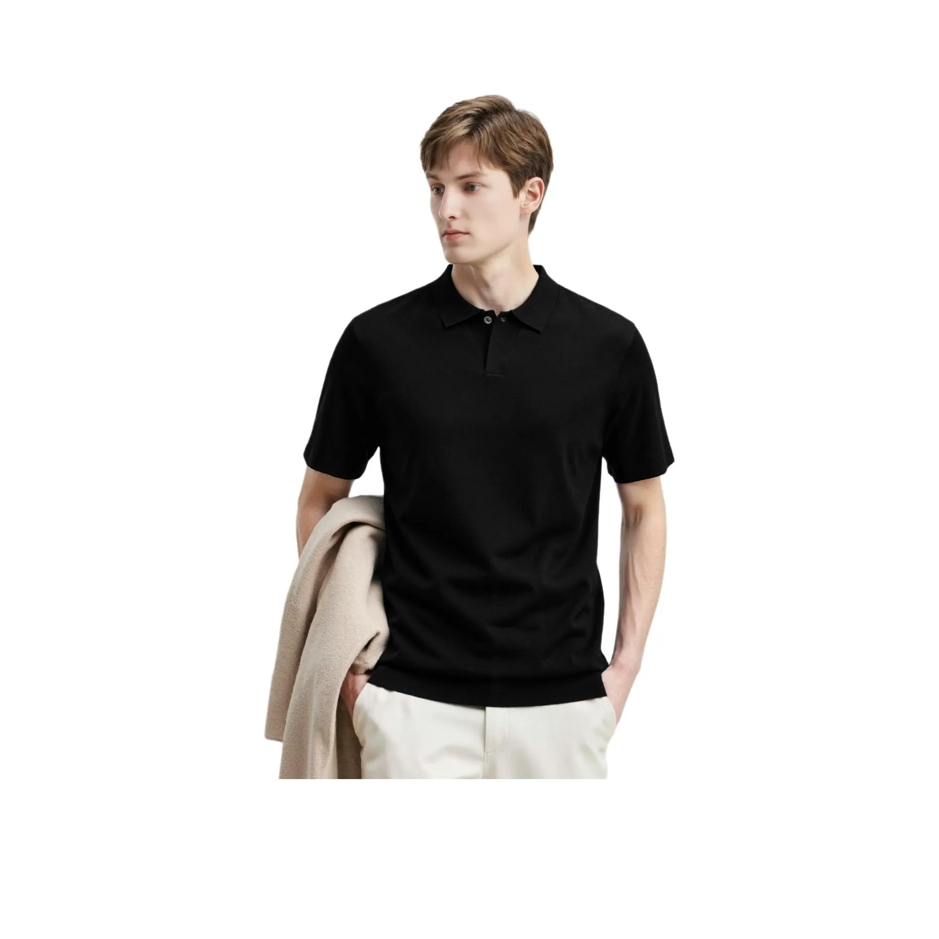 TQMT Мужская рубашка поло