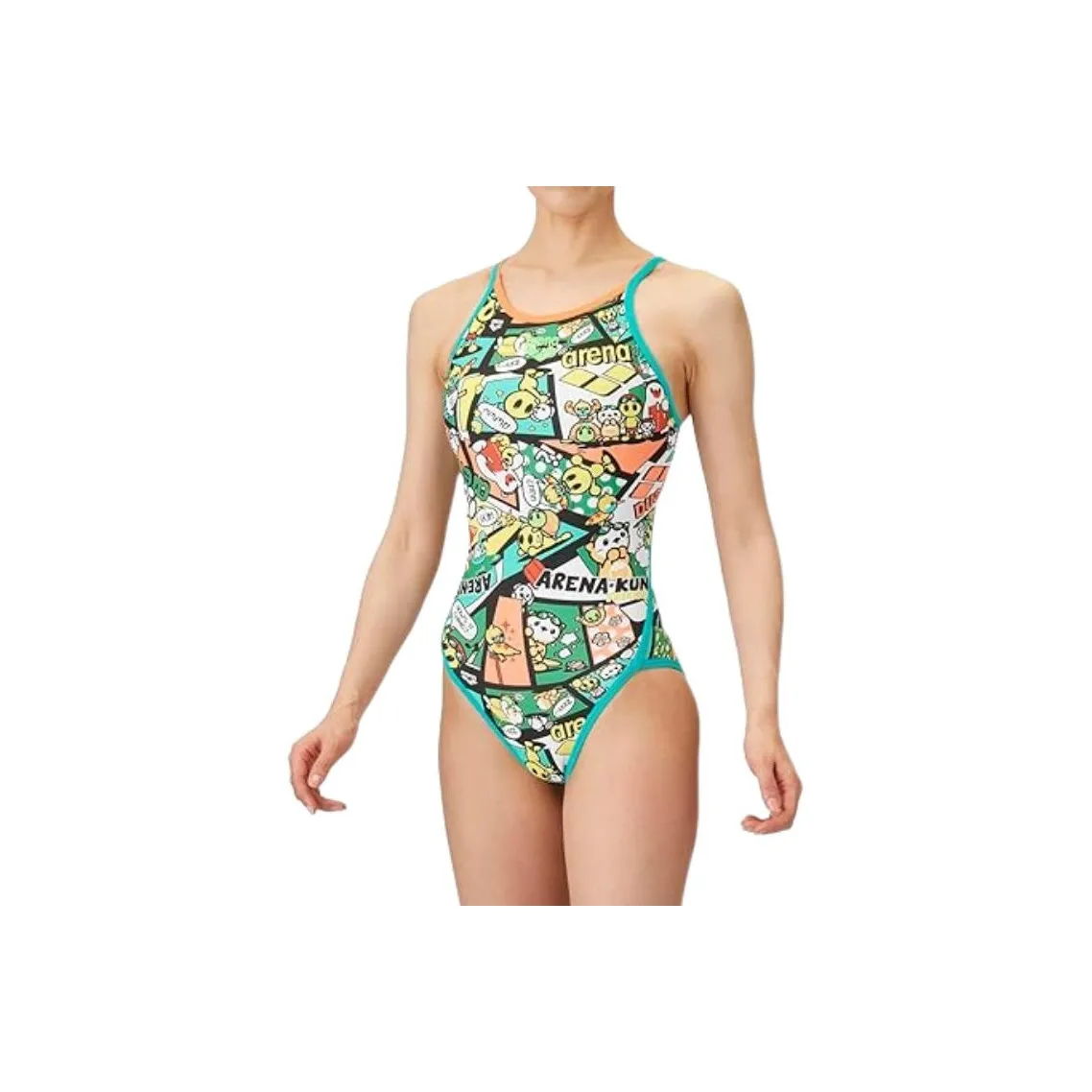 Arena One-Piece Купальник Женские Зеленый