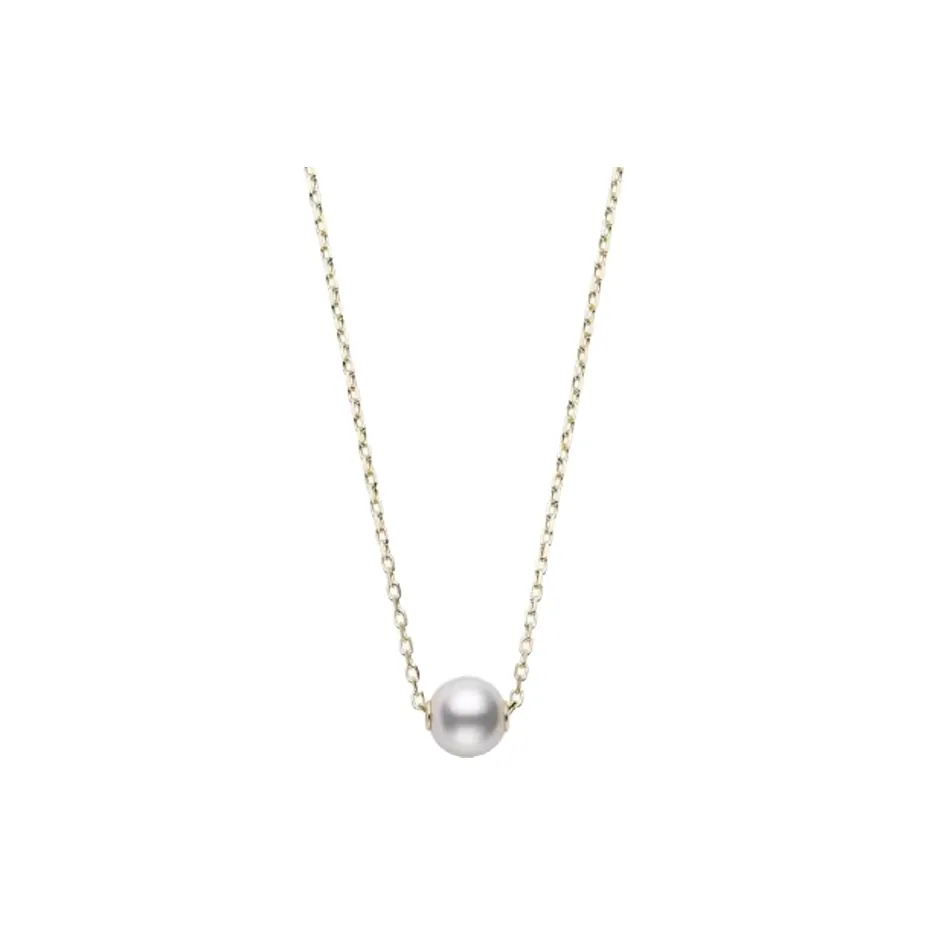 MIKIMOTO Karat Gold Necklaces Women's Gold