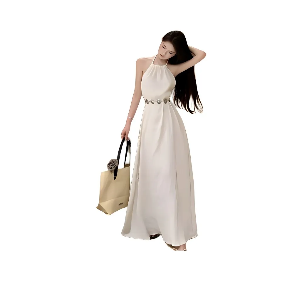 MORii Платье-комбинация Женское Абрикосовое