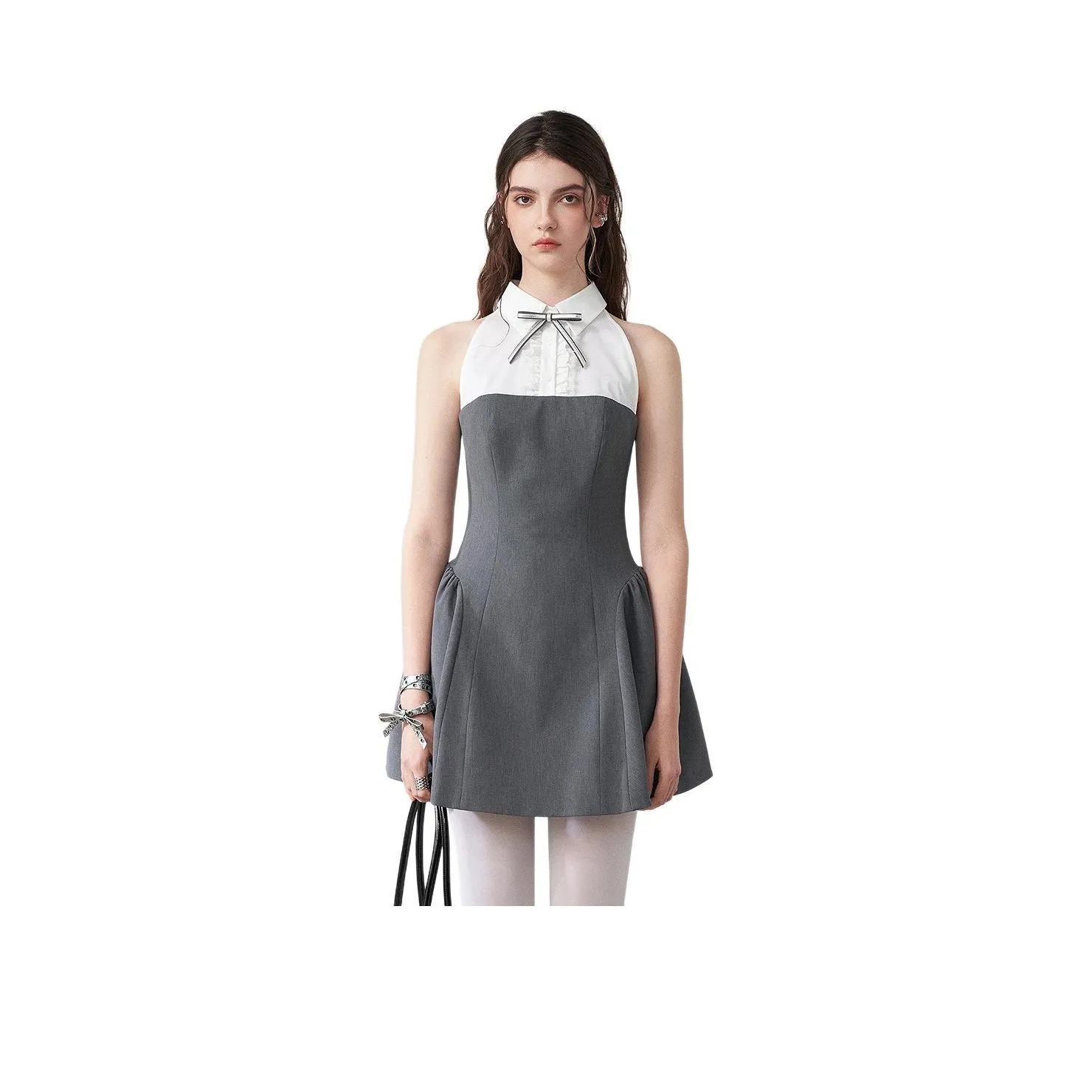 JORYAweekend Без рукавов Платье Женское Серое