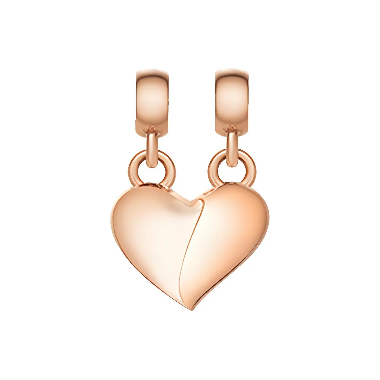 Daniel Wellington Розовое золото Сердце-образная подвеска сплав DW ожерелье унисекс