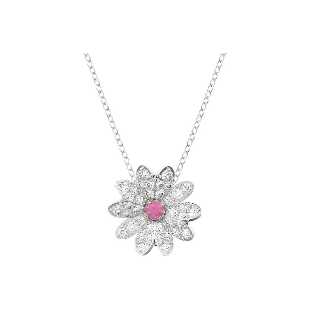 Swarovski Eternal Flower Metal Necklaces Женские
