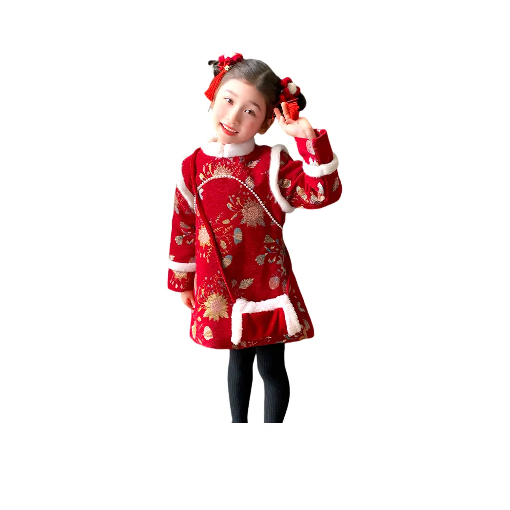 Lanza Платье Красное Детское Возраст 3-7 Лет