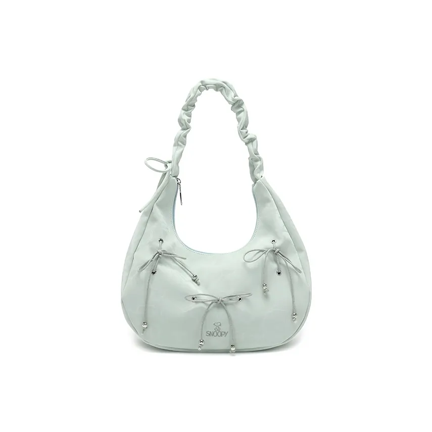 SNOOPY ПУ (полиуретан) Сумка через плечо Стандартная Женская Зеленая
