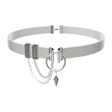 Juunngle Lab Белое золото с покрытием, ожерелья унисекс