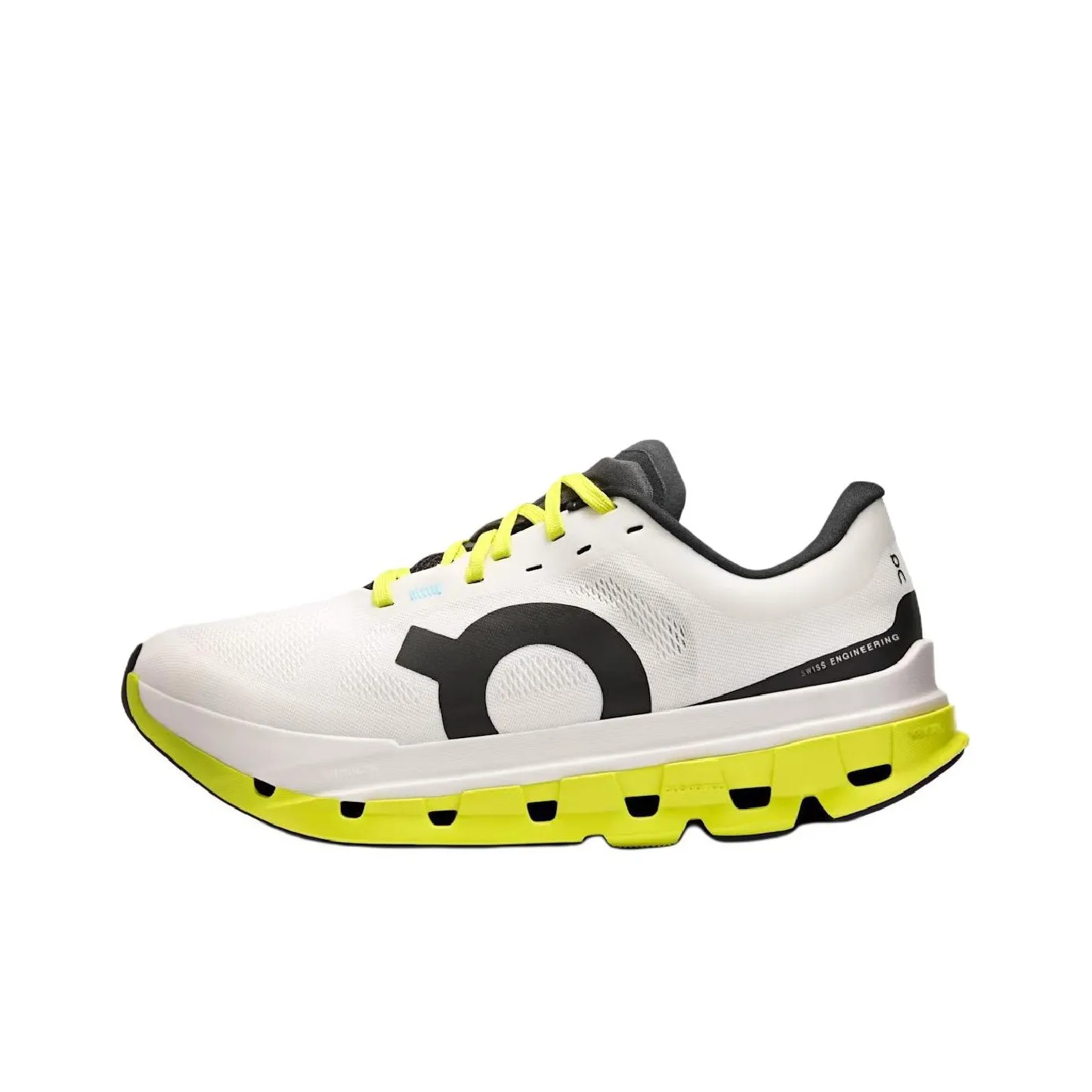 On Cloudflow 5 Устойчивые к истиранию Низкие Кроссовки для тренировок Женские Белые Желтые