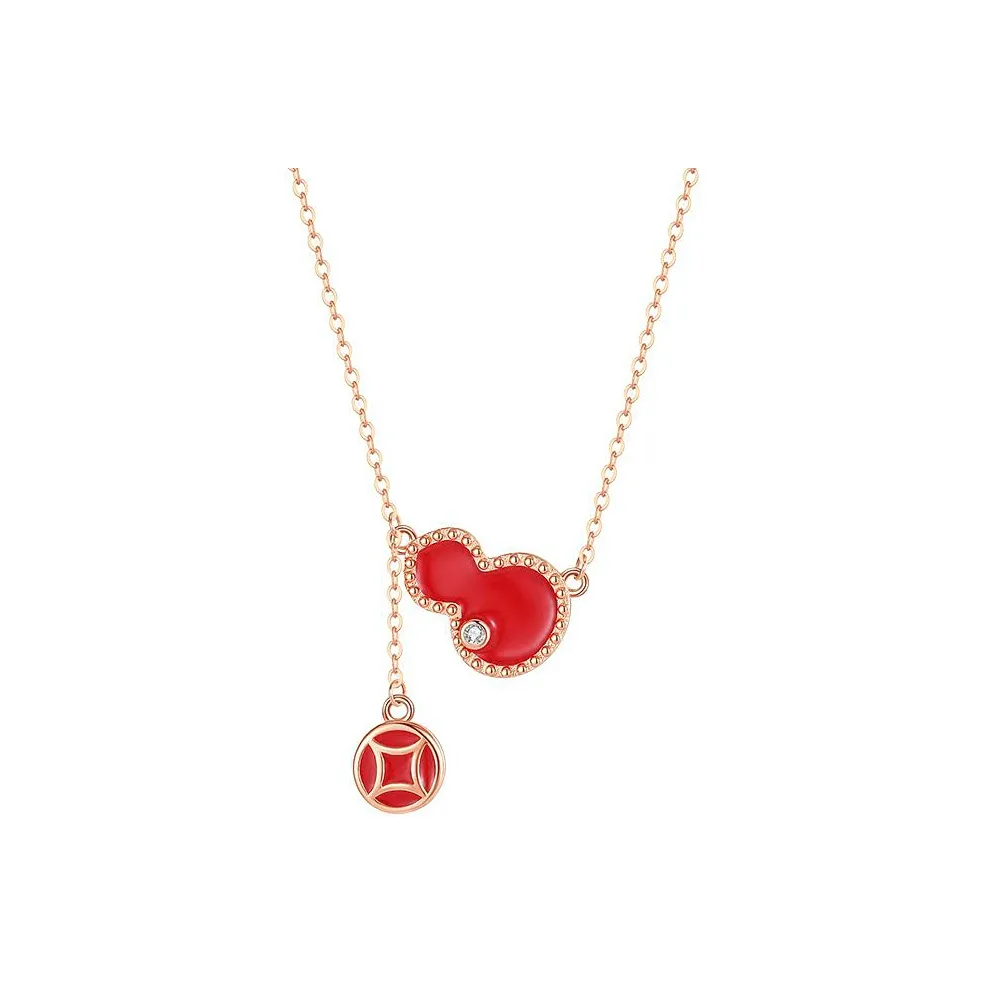 PARAS KORS 925 Sterling Silver Necklaces Women's