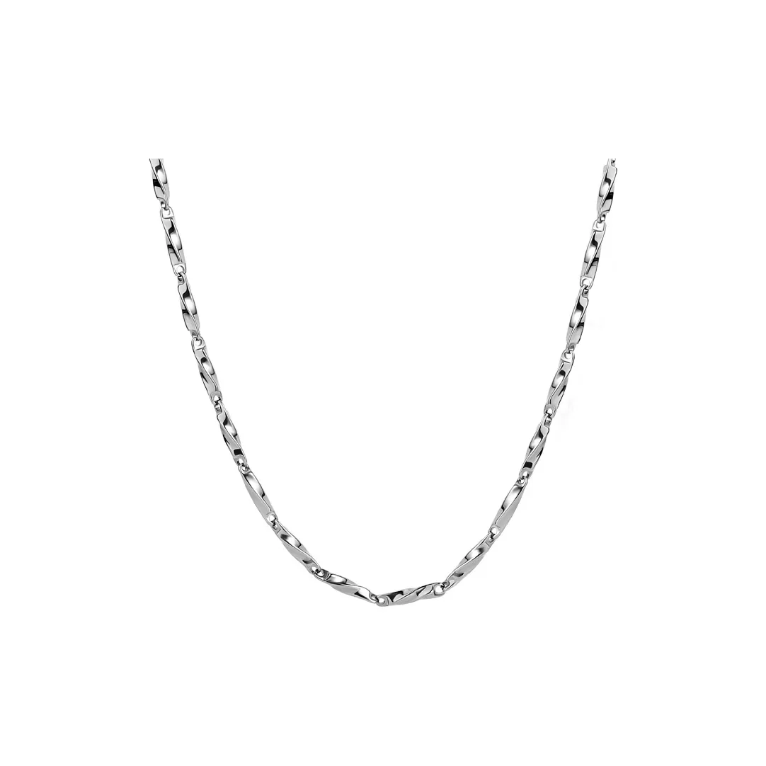 YINCHIE Премиум Нормкор-стиль Простая цепь Ожерелье Мужской Набор в подарочной коробке